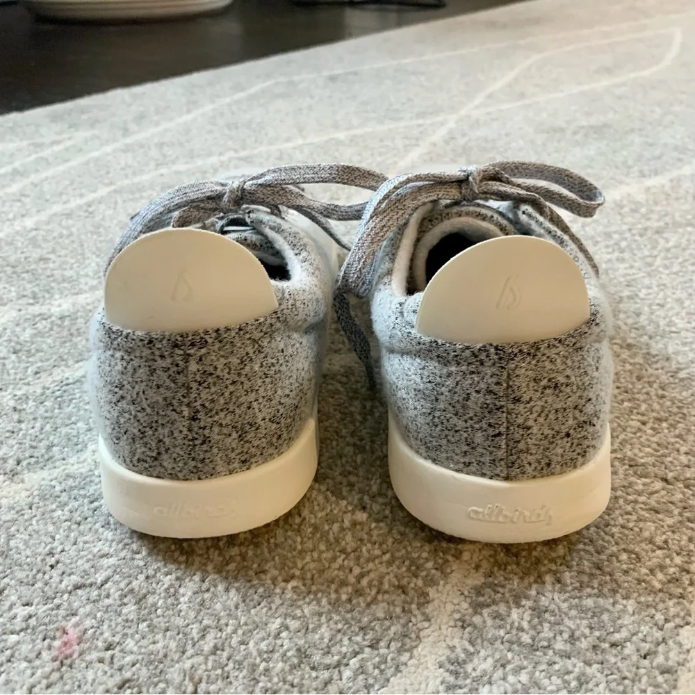 Allbirds Dapple Gray Wool Piper Sneakers Size 8